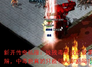 新开传奇私服:致残毒药技能效果详解,中毒后真的只能任人宰割吗? 新开传奇私服:致残毒药技能效果详解,中毒后真的只能任人宰割吗?