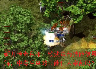 新开传奇私服:致残毒药技能效果详解,中毒后真的只能任人宰割吗? 新开传奇私服:致残毒药技能效果详解,中毒后真的只能任人宰割吗?