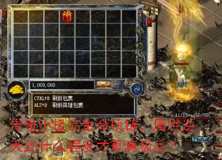 传奇小极品生命项链,属性逆天到什么程度才算真极品? 传奇小极品生命项链,属性逆天到什么程度才算真极品?