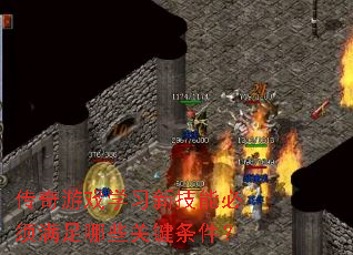 传奇游戏学习新技能必须满足哪些关键条件? 传奇游戏学习新技能必须满足哪些关键条件?