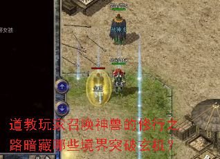 道教玩家召唤神兽的修行之路暗藏哪些境界突破玄机? 道教玩家召唤神兽的修行之路暗藏哪些境界突破玄机?