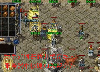 新手如何在新开传奇私人服务器中快速加入帮会? 新手如何在新开传奇私人服务器中快速加入帮会?