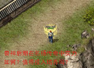 兽神后期在名扬传奇中实力如何?值得投入培养吗? 兽神后期在名扬传奇中实力如何?值得投入培养吗?