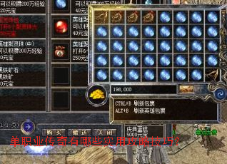 单职业传奇有哪些实用攻略技巧? 单职业传奇有哪些实用攻略技巧?