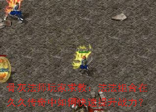 骨灰法师玩家求教:法法组合在久久传奇中如何快速提升战力? 骨灰法师玩家求教:法法组合在久久传奇中如何快速提升战力?