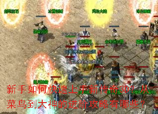 新手如何快速上手新传奇3D?从菜鸟到大神的进阶攻略有哪些? 新手如何快速上手新传奇3D?从菜鸟到大神的进阶攻略有哪些?