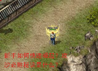 新手如何快速崛起?攻沙必胜秘诀是什么? 新手如何快速崛起?攻沙必胜秘诀是什么?