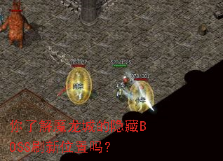 ���˽�ħ���ǵ�����BOSSˢ��λ����