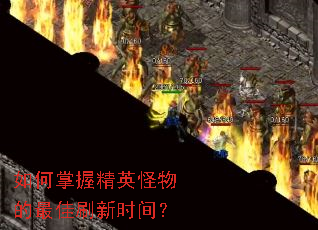 如何掌握精英怪物的最佳刷新时间? 如何掌握精英怪物的最佳刷新时间?