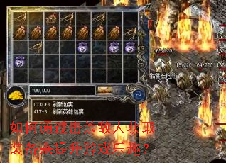 ���ͨ����ɱ���˻�ȡװ����������Ϸ��Ȥ��