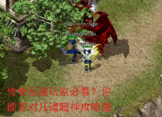 传奇私服玩家必看?你能答对几道超神攻略题 传奇私服玩家必看?你能答对几道超神攻略题