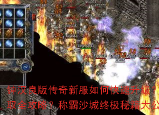 钟汉良版传奇新服如何快速升级?装备获取全攻略?称霸沙城终极秘籍大公开? 钟汉良版传奇新服如何快速升级?装备获取全攻略?称霸沙城终极秘籍大公开?