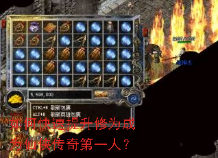 如何快速提升修为成为仙侠传奇第一人? 如何快速提升修为成为仙侠传奇第一人?