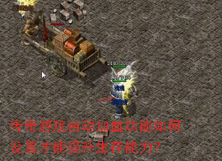 传奇游戏自动加血功能如何设置才能提升生存能力? 传奇游戏自动加血功能如何设置才能提升生存能力?