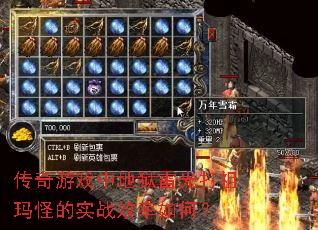 ������Ϸ�е����׹������ֵ�ʵսЧ����Σ�