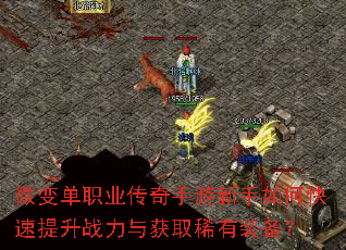 微变单职业传奇手游新手如何快速提升战力与获取稀有装备? 微变单职业传奇手游新手如何快速提升战力与获取稀有装备?