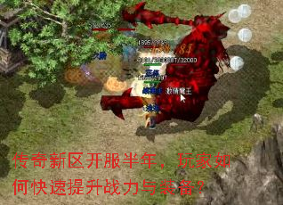 传奇新区开服半年,玩家如何快速提升战力与装备? 传奇新区开服半年,玩家如何快速提升战力与装备?