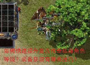 如何快速提升复古传奇私服角色等级?装备获取有哪些技巧? 如何快速提升复古传奇私服角色等级?装备获取有哪些技巧?